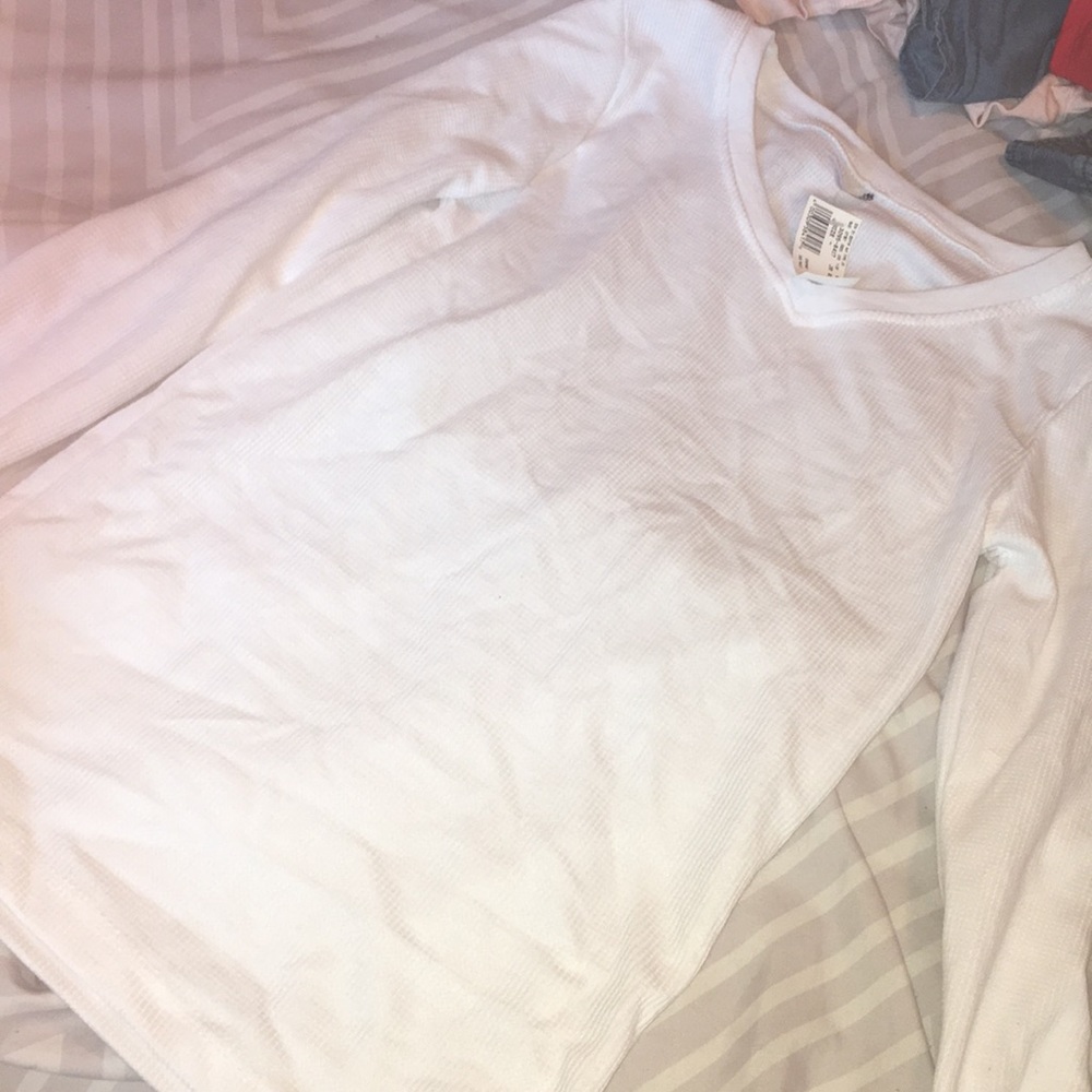 White Knit Shirt
